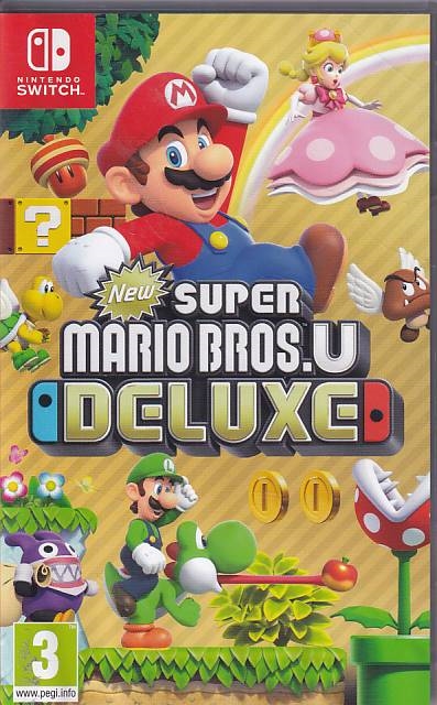 New Super Mario Bros U Deluxe - Nintendo Switch spil (A-Grade) (Used) (eng)